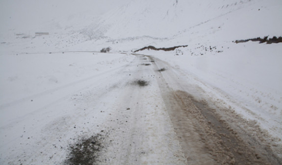 Минтранс Армении предупреждает о снеге, тумане и гололеде на дорогах республики