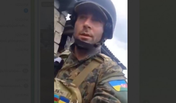 Տեսանյութ.Ինչպես են ադրբեջանցի «գորշ գայլերը» կռվում Ուկրաինայի ԶՈԻ շարքերում