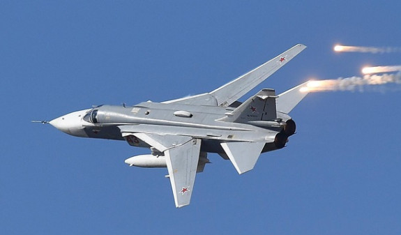 Ռուսաստանում Սու-24 մարտավարական առաջնագծի ռմբակոծիչ է կործանվել. օդաչուն ինքնանետվել է